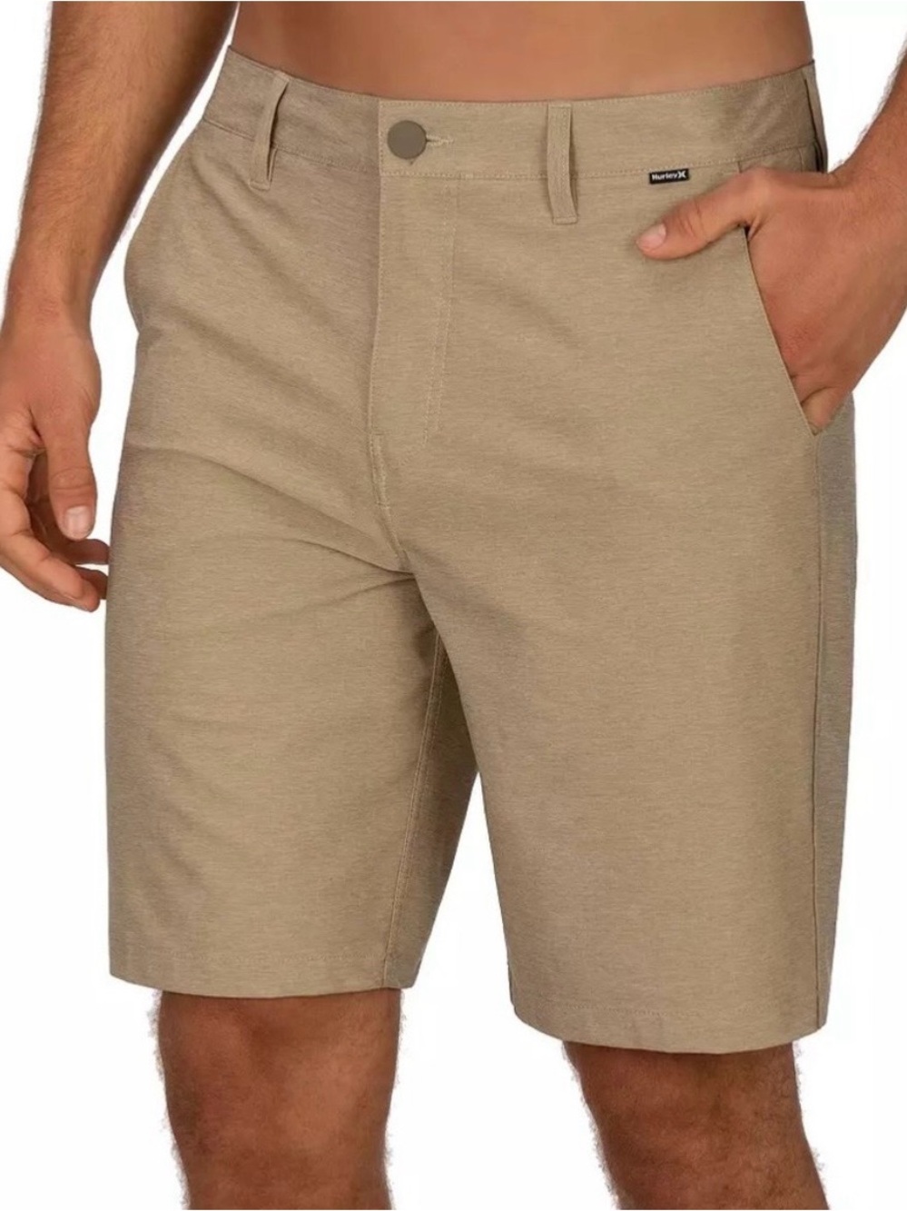 Hurley Phantom 20" Hybrid Shorts Khaki Sz 38